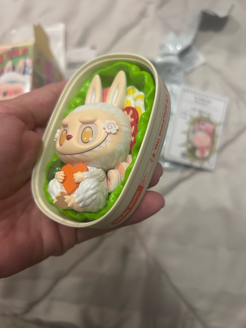 Pop Mart The Monsters Wacky Mart Labubu Figurine - Salad - Picture 6 of 8